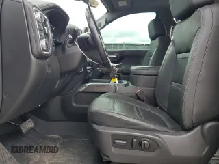 2022 GMC Sierra 1500 Limited Denali with VIN 1GTU9FEL6NZ144541, listed as a Copart auction lot 45967565 with 55,444 mi miles and Salvage Title. Bid and sale history available at carsss.com. Image 7.