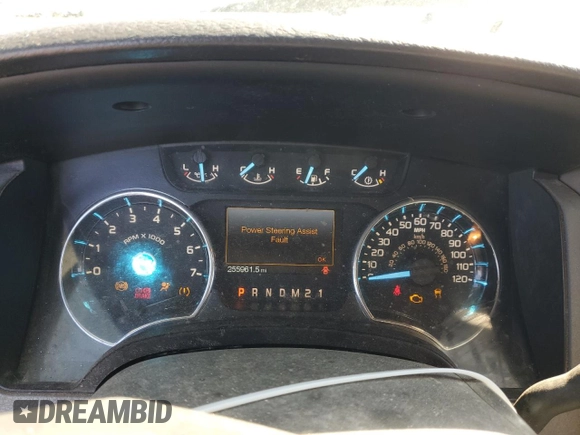 2012 Ford F-150 XL with VIN 1FTFX1ET0CFC14924, listed as a Copart auction lot 48986885 with 255,961 mi miles and Salvage Title. Bid and sale history available at carsss.com. Image 9.