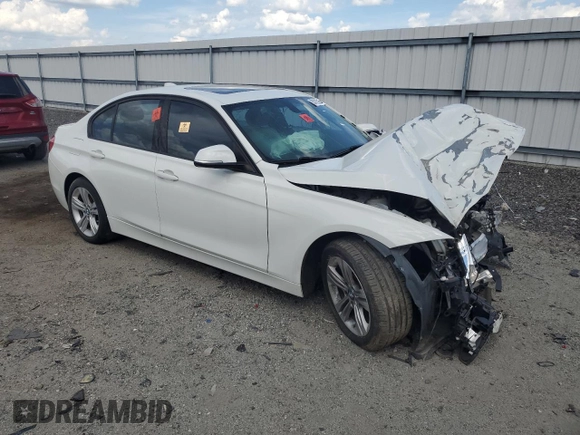 2016 BMW 3 Series 328i with VIN WBA8E9C53GK644183, listed as a Copart auction lot 55792355 with 99,351 mi miles and Clean Title. Bid and sale history available at DreamBid. Image 4.