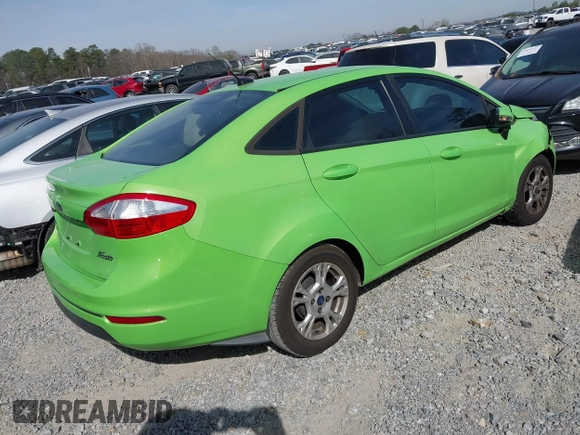 2014 Ford Fiesta SE with VIN 3FADP4BJ8EM226260, listed as a IAAI auction lot 41833140 with 188,917 mi miles and . Bid and sale history available at DreamBid. Image 4.