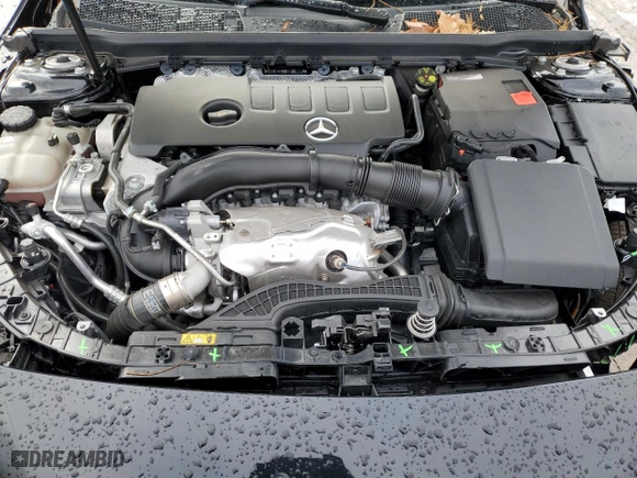 2022 Mercedes-Benz CLA with VIN W1K5J4HB6NN321119, listed as a Copart auction lot 84884294 with 22,586 mi miles and Salvage Title. Bid and sale history available at carsss.com. Image 11.