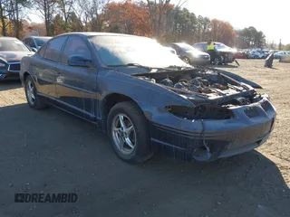 2002 Pontiac Grand Prix GT z VIN 1G2WP52K82F256389, wystawiony jako IAAI lot #40822299 z przebiegiem 178 940 mil mil oraz . Historia ofert i sprzedaży dostępna na DreamBid. Obrazek 1.