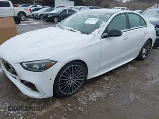 2022 Mercedes-Benz C 300 with VIN W1KAF4HB7NR045963, listed as a IAAI auction lot 41535370 with 16,957 mi miles and . Bid and sale history available at DreamBid. Image 2.