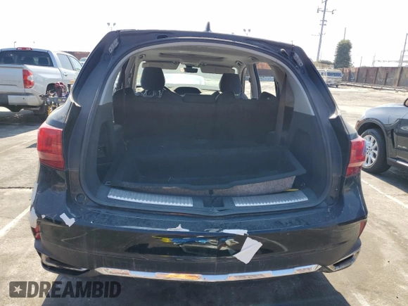 2019 Acura MDX with VIN 5J8YD4H34KL013933, listed as a Copart auction lot 46175195 with 0 mi miles and Salvage Title. Bid and sale history available at carsss.com. Image 6.