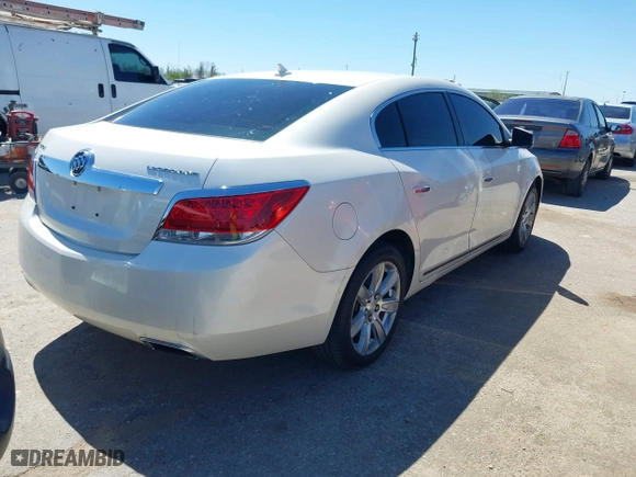 2012 Buick LaCrosse Leather with VIN 1G4GC5E37CF315557, listed as a IAAI auction lot 41852384 with 136,361 mi miles. Bid and sale history available at carsss.com. Image 4.