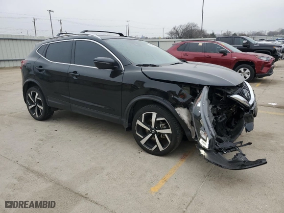 2021 Nissan Rogue Sport SL with VIN JN1BJ1CW4MW667543, listed as a Copart auction lot 43786125 with 49,996 mi miles and Salvage Title. Bid and sale history available at carsss.com. Image 4.