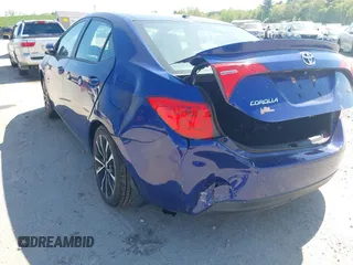 2017 Toyota Corolla L with VIN 2T1BURHE7HC859699, listed as a IAAI auction lot 42186038 with 91,444 mi miles and . Bid and sale history available at DreamBid. Image 6.