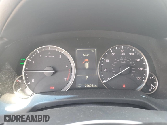 2016 Lexus RX 350 with VIN 2T2BZMCA4GC007572, listed as a Copart auction lot 54739925 with 78,694 mi miles and Salvage Title. Bid and sale history available at DreamBid. Image 9.