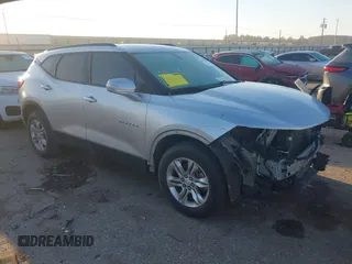 2020 Chevrolet Blazer LT z VIN 3GNKBCR44LS615357, wystawiony jako IAAI lot #41757533 z przebiegiem 112 502 mil mil oraz . Historia ofert i sprzedaży dostępna na DreamBid. Obrazek 1.