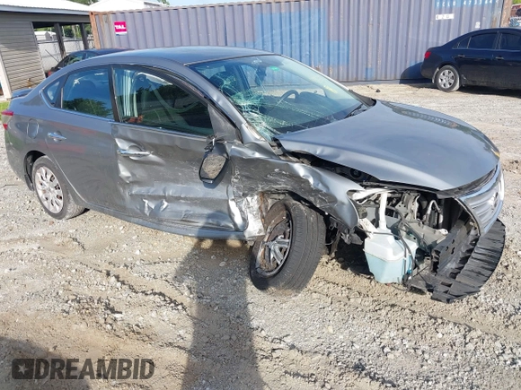 2014 Nissan Sentra SV with VIN 3N1AB7AP9EY312966, listed as a IAAI auction lot 42470367 with 151,892 mi miles and . Bid and sale history available at DreamBid. Image 1.