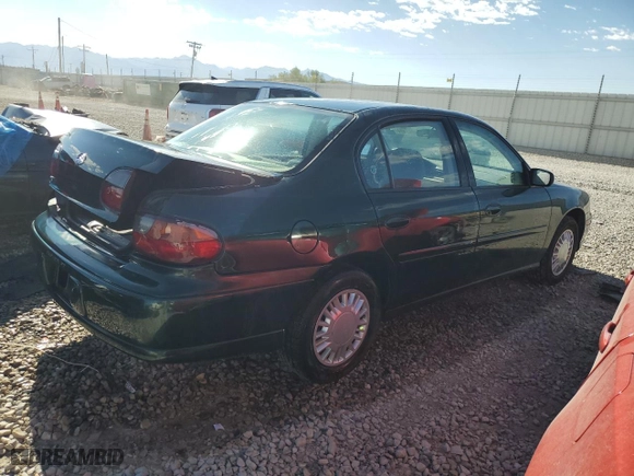 2002 Chevrolet Malibu with VIN 1G1ND52J82M673846, listed as a Copart auction lot 68065404 with 150,321 mi miles and Salvage Title. Bid and sale history available at carsss.com. Image 3.