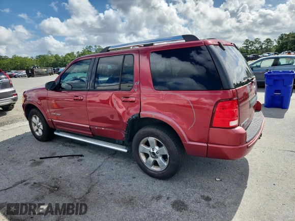 2005 Ford Explorer Limited с VIN 1FMDU65W55UB61476, выставлен на аукционе Copart как лот 64595695 с пробегом 226 913 миль миль и Списание • Salvage title. История ставок и продаж доступна на DreamBid. Изображение 2.