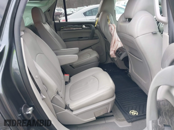2014 Buick Enclave Leather with VIN 5GAKVBKD2EJ233953, listed as a IAAI auction lot 41658900 with 63,728 mi miles and . Bid and sale history available at DreamBid. Image 8.