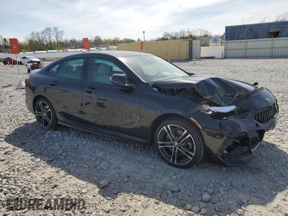 2021 BMW 2 Series 228i xDrive with VIN WBA73AK01M7H40954, listed as a Copart auction lot 54188395 with 78,046 mi miles and Salvage Title. Bid and sale history available at DreamBid. Image 4.