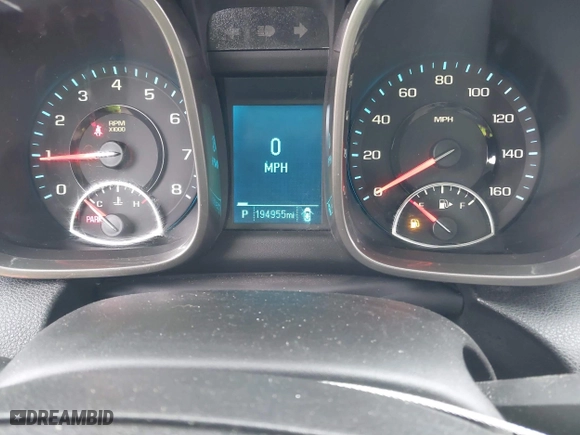 2013 Chevrolet Malibu LS with VIN 1G11B5SA5DF156385, listed as a IAAI auction lot 41131950 with 194,955 mi miles. Bid and sale history available at carsss.com. Image 7.
