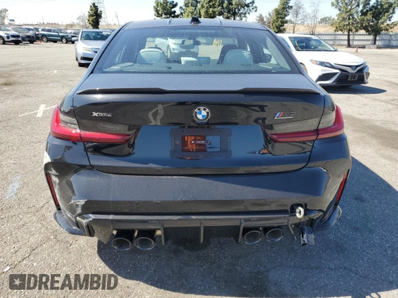 2025 BMW M3 Competition xDrive z VIN WBS33HJ07SFU46026, wystawiony jako Copart lot #46605635 z przebiegiem 408 mil mil oraz Szkoda całkowita • Salvage title. Historia ofert i sprzedaży dostępna na DreamBid. Obrazek 6.