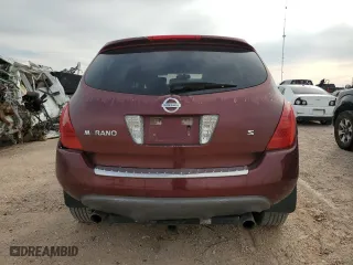 2006 Nissan Murano S with VIN JN8AZ08T56W408478, listed as a Copart auction lot 71491844 with 264,182 mi miles and Salvage Title. Bid and sale history available at carsss.com. Image 6.