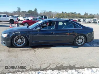 2017 Audi A8 L Sport with VIN WAU43AFDXHN003685, listed as a IAAI auction lot 41264314 with 114,828 mi miles. Bid and sale history available at carsss.com. Image 14.