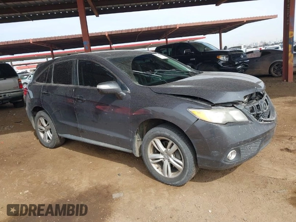2014 Acura RDX Tech Pkg with VIN 5J8TB4H52EL010633, listed as a IAAI auction lot 41600108 with 182,067 mi miles. Bid and sale history available at carsss.com. Image 1.