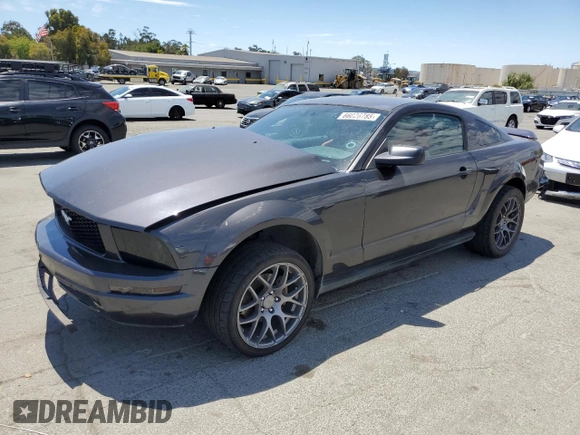 2008 Ford Mustang Deluxe with VIN 1ZVHT80N985138684, listed as a Copart auction lot 66026785 with 174,261 mi miles and Salvage title. Bid and sale history available at DreamBid. Image 1.