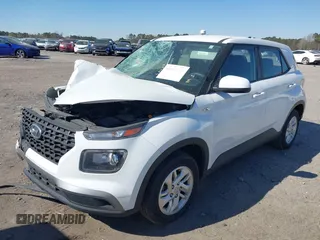 2022 Hyundai Venue SE with VIN KMHRB8A34NU177784, listed as a IAAI auction lot 41879368 with 42,525 mi miles and . Bid and sale history available at DreamBid. Image 2.