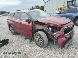 2020 Toyota Highlander Platinum z VIN 5TDFZRBH5LS022424, wystawiony jako Copart lot #58420685 z przebiegiem 90 445 mil mil oraz Szkoda całkowita • Salvage title. Historia ofert i sprzedaży dostępna na DreamBid. Obrazek 4.