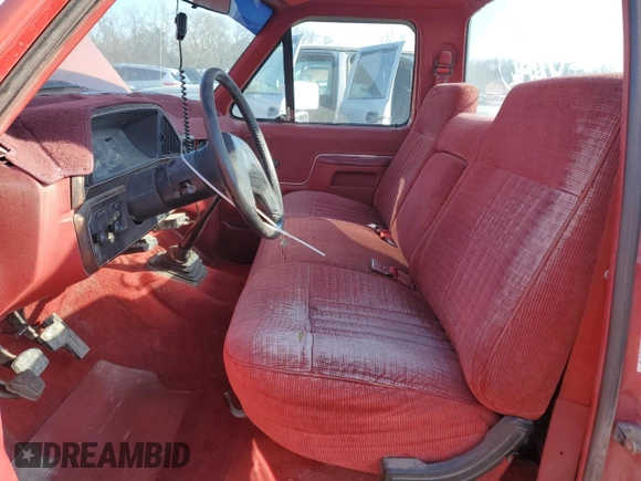 1991 Ford F-150 with VIN 1FTDF15Y3MKA83101, listed as a Copart auction lot 47082805 with 79,692 mi miles and Salvage Title. Bid and sale history available at carsss.com. Image 7.