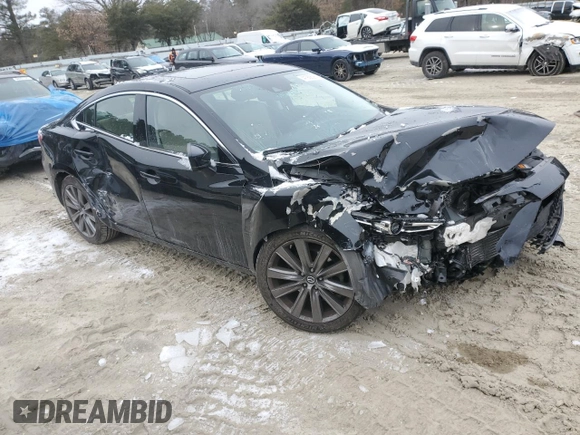 2020 Mazda 6 Grand Touring with VIN JM1GL1TY5L1512154, listed as a Copart auction lot 41906265 with Not Provided miles and Salvage Title. Bid and sale history available at DreamBid. Image 4.