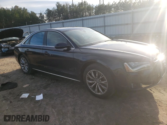 2012 Audi A8 с VIN WAUAVAFD3CN008149, выставлен на аукционе Copart как лот 44489925 с пробегом 125 086 миль миль и Списание • Salvage title. История ставок и продаж доступна на DreamBid. Изображение 4.
