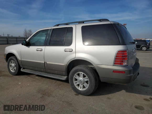 2004 Mercury Mountaineer Convenience with VIN 4M2ZU66E14UJ23140, listed as a Copart auction lot 86086384 with 179,371 mi miles and Clean title. Bid and sale history available at DreamBid. Image 2.