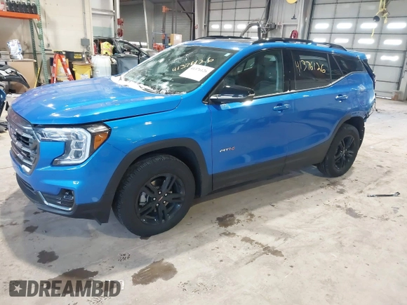 2024 GMC Terrain AT4 with VIN 3GKALYEGXRL264508, listed as a IAAI auction lot 41376126 with 8,045 mi miles and . Bid and sale history available at carsss.com. Image 20.