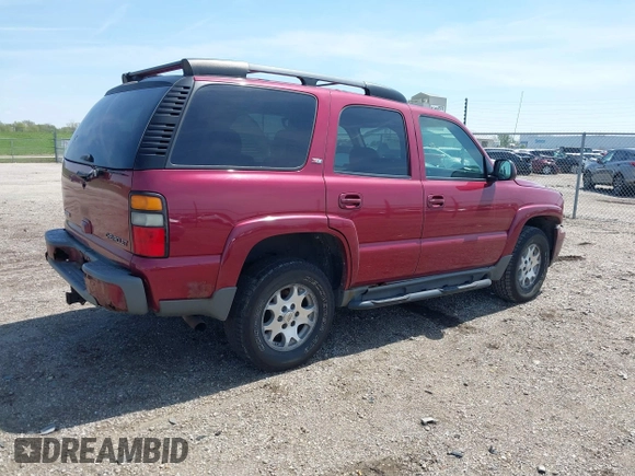 2005 Chevrolet Tahoe LT z VIN 1GNEK13T25R261555, wystawiony jako IAAI lot #42060225 z przebiegiem 151 190 mil mil oraz . Historia ofert i sprzedaży dostępna na DreamBid. Obrazek 4.