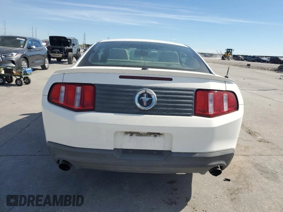 2012 Ford Mustang V6 Premium with VIN 1ZVBP8AM0C5266997, listed as a Copart auction lot 49770735 with 193,407 mi miles and Salvage Title. Bid and sale history available at carsss.com. Image 6.