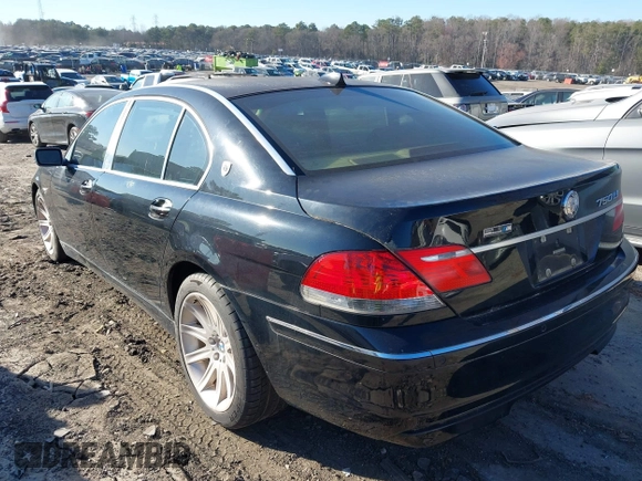 2006 BMW 7 Series 750Li with VIN WBAHN83536DT35584, listed as a IAAI auction lot 41693827 with 173,778 mi miles. Bid and sale history available at carsss.com. Image 3.