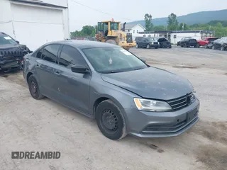 2015 Volkswagen Jetta S with VIN 3VW2K7AJ4FM304986, listed as a IAAI auction lot 42505043 with 124,881 mi miles and . Bid and sale history available at DreamBid. Image 1.