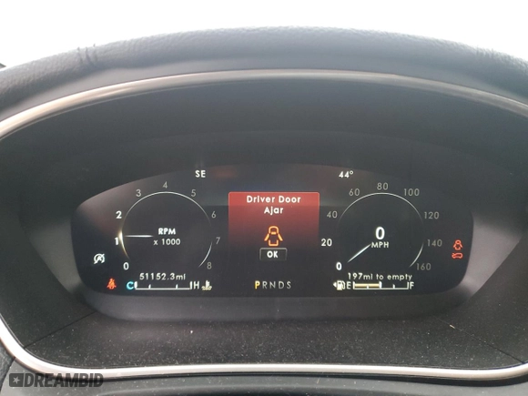 2019 Lincoln Nautilus Standard with VIN 2LMPJ8J94KBL57495, listed as a Copart auction lot 43239535 with 51,152 mi miles and Salvage Title. Bid and sale history available at carsss.com. Image 9.