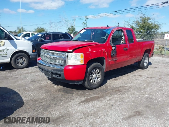 2007 Chevrolet Silverado 1500 LT w/1LT with VIN 2GCEC19C671599730, listed as a IAAI auction lot 41640569 with 192,835 mi miles. Bid and sale history available at carsss.com. Image 17.