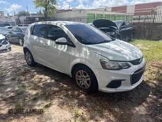 2017 Chevrolet Sonic LT with VIN 1G1JG6SH6H4166154, listed as a IAAI auction lot 42166822 with 119,361 mi miles and . Bid and sale history available at DreamBid. Image 1.
