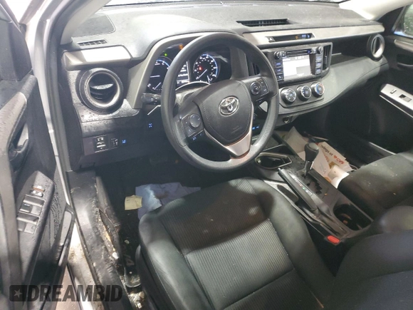 2018 Toyota RAV4 LE with VIN 2T3BFREV0JW781650, listed as a Copart auction lot 52123085 with 36,748 mi miles and Salvage Title. Bid and sale history available at carsss.com. Image 8.