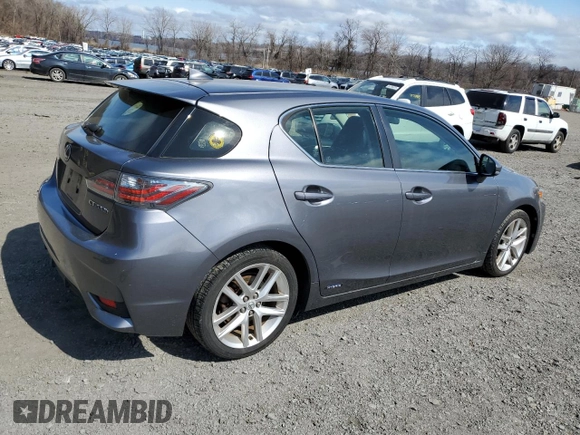 2014 Lexus CT 200h with VIN JTHKD5BH2E2182842, listed as a Copart auction lot 47771475 with 193,308 mi miles and Clean Title. Bid and sale history available at DreamBid. Image 3.