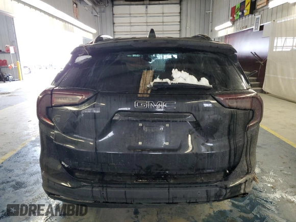 2024 GMC Terrain SLE with VIN 3GKALMEG4RL107176, listed as a Copart auction lot 87487244 with 22,818 mi miles and Salvage title. Bid and sale history available at DreamBid. Image 6.
