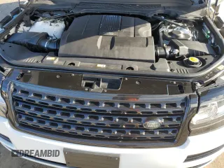 2017 Land Rover Range Rover with VIN SALGS2FE2HA322595, listed as a Copart auction lot 48657725 with 123,587 mi miles and Clean title. Bid and sale history available at DreamBid. Image 12.