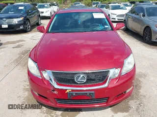 2008 Lexus GS 350 with VIN JTHBE96S880039601, listed as a IAAI auction lot 41929475 with 222,066 mi miles. Bid and sale history available at carsss.com. Image 6.