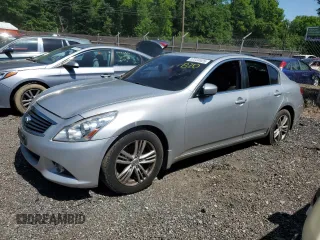 2011 Infiniti G37 x z VIN JN1CV6ARXBM404579, wystawiony jako Copart lot #57234525 z przebiegiem Nie podano mil oraz Szkoda całkowita • Salvage title. Historia ofert i sprzedaży dostępna na DreamBid. Obrazek 1.