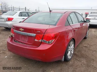 2011 Chevrolet Cruze LTZ with VIN 1G1PH5S91B7113281, listed as a IAAI auction lot 41886936 with 228,725 mi miles. Bid and sale history available at carsss.com. Image 4.
