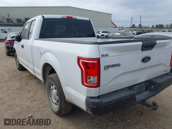 2015 Ford F-150 XL with VIN 1FTEX1CF9FKE89616, listed as a IAAI auction lot 41535973 with 212,364 mi miles. Bid and sale history available at carsss.com. Image 3.