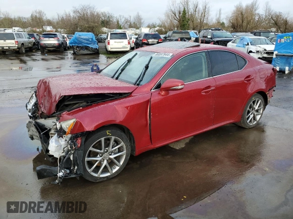 2013 Lexus IS 250 with VIN JTHBF5C24D5190703, listed as a Copart auction lot 86897944 with Not Provided miles and Salvage Title. Bid and sale history available at DreamBid. Image 1.