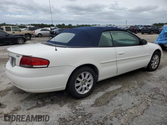 2003 Chrysler Sebring with VIN 1C3EL75T53N507884, listed as a Copart auction lot 75411374 with 111,263 mi miles and Salvage Title. Bid and sale history available at DreamBid. Image 3.