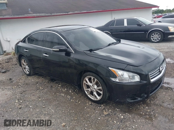 2014 Nissan Maxima S with VIN 1N4AA5AP5EC463435, listed as a IAAI auction lot 41960665 with 173,326 mi miles and . Bid and sale history available at DreamBid. Image 1.