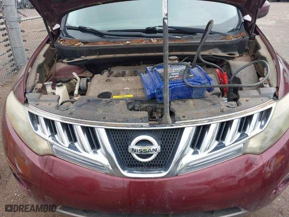 2009 Nissan Murano S with VIN JN8AZ18W59W115281, listed as a IAAI auction lot 41956351 with 237,839 mi miles. Bid and sale history available at carsss.com. Image 10.